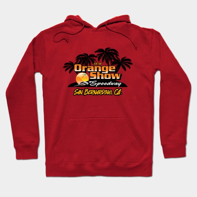 Orange Show Speedway - Palm Tree Hoodie by Orange Show Speedway